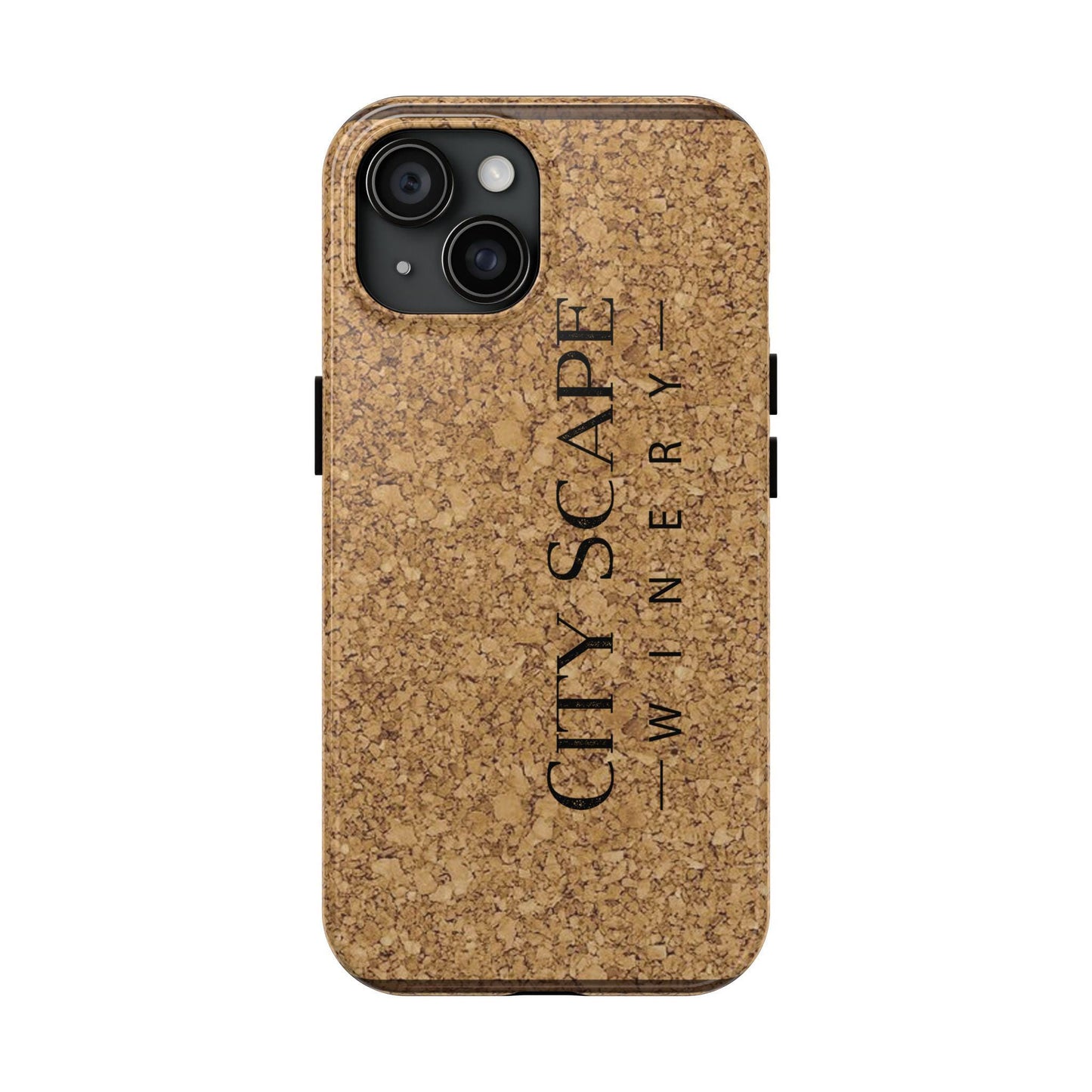 wine cork custom logo Tough Phone Cases