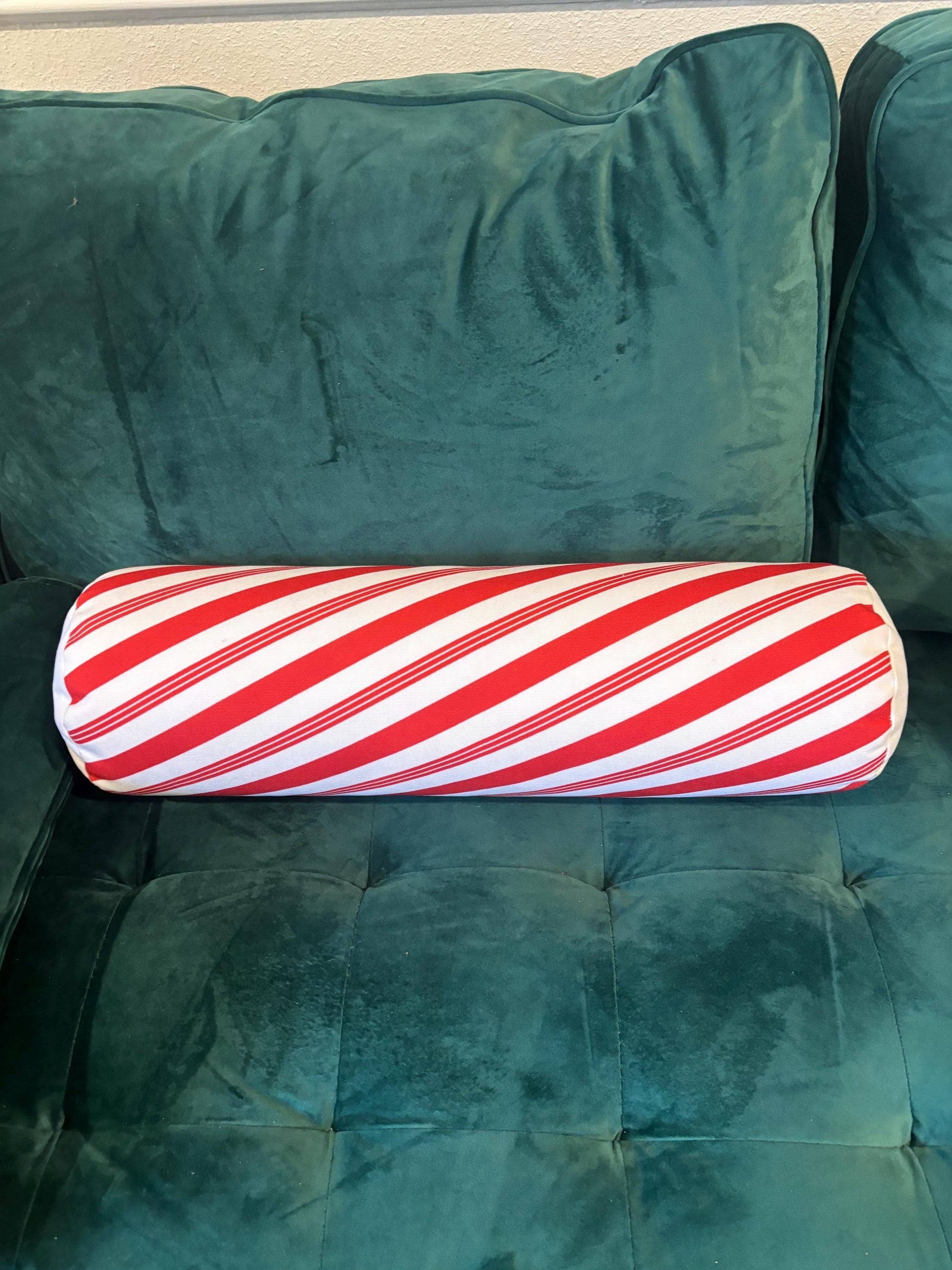 Peppermint Stick pillow. Great Christmas decor