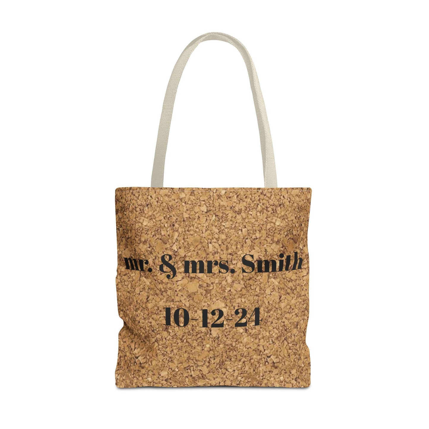 Wine Cork Tote Bag, Personalized Canvas Shopping Bag, Eco-Friendly Grocery Tote, Wine Lover Gift, Custom Market Bag, Reusable Beach Tote