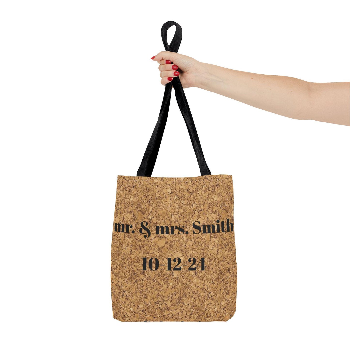 Wine Cork Tote Bag, Personalized Canvas Shopping Bag, Eco-Friendly Grocery Tote, Wine Lover Gift, Custom Market Bag, Reusable Beach Tote