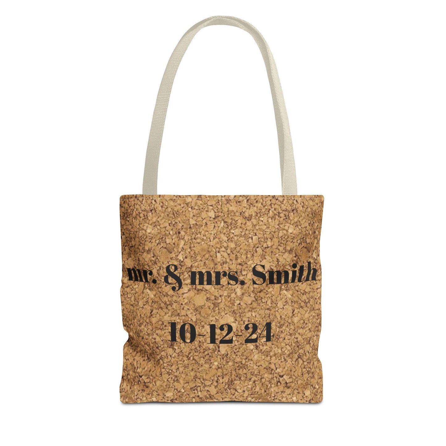 Wine Cork Tote Bag, Personalized Canvas Shopping Bag, Eco-Friendly Grocery Tote, Wine Lover Gift, Custom Market Bag, Reusable Beach Tote