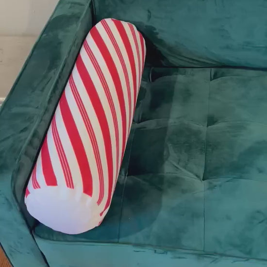 Peppermint Stick pillow. Great Christmas decor